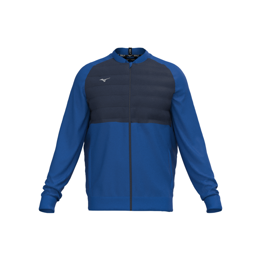 Mizuno Mizuno Hybrid Bomber Jacket Blue